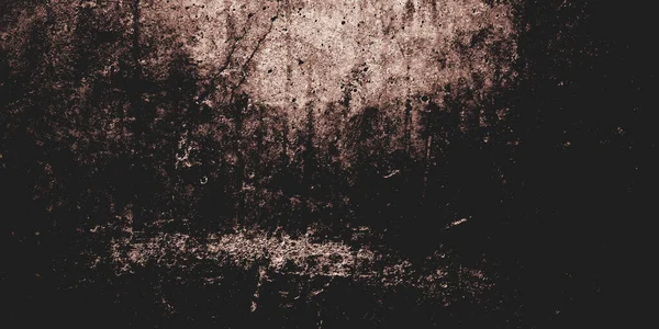 Страшный Темный Цемент Заднем Плане Стены Полны Пятен Царапин — стоковое фото