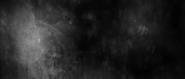 Dunkelgraue Zementkratzer Für Den Hintergrund Nebelschwarzer Zement Shabby Dunkle Mauern — Stockfoto