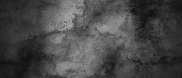 Dark Gray Cement Scratches Background Foggy Black Cement Shabby Dark — Stock Photo, Image