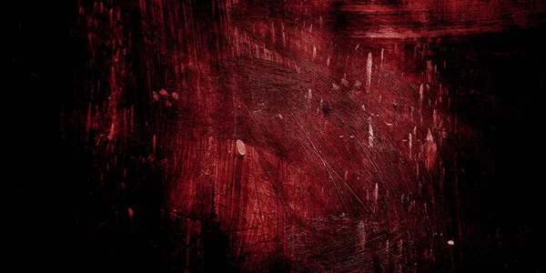 背景是可怕的深色红墙 — 图库照片