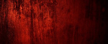 Kızıl Grunge duvar dokusu. Koyu kırmızı grunge arka planı. Korku Çimento dokusu