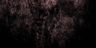 Koyu kahverengi eski püskü duvarlar. Korkunç çimento dokusu.