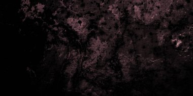 Koyu kahverengi eski püskü duvarlar. Korkunç çimento dokusu.