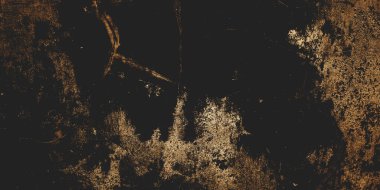 Eski beton arka plan, altın rengi kahverengi beton arka plan için lifli..