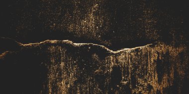 Eski beton arka plan, altın rengi kahverengi beton arka plan için lifli..