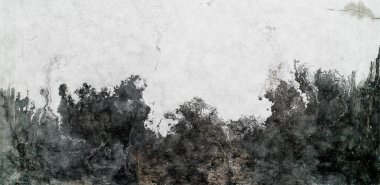 Gri beton zemin. Beyaz, eski, kirli çimento dokusu. Eski beton homurtusu