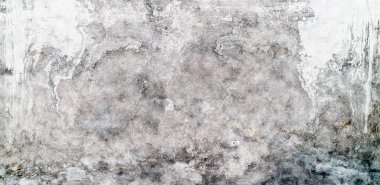 Gri beton zemin. Beyaz, eski, kirli çimento dokusu. Eski beton homurtusu