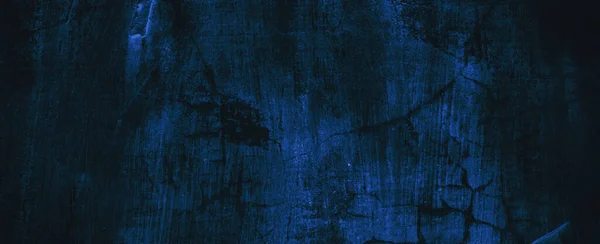 Sfondo Blu Scuro Della Marina Grunge Muro Blu Spaventoso Struttura — Foto Stock