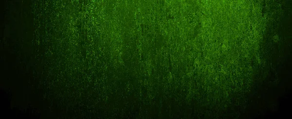 Green Wall Grunge Texture Dark Green Black Cement — Stock Photo, Image
