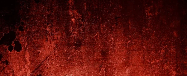 Kızıl Grunge Duvar Dokusu Koyu Kırmızı Grunge Arka Planı Korku — Stok fotoğraf