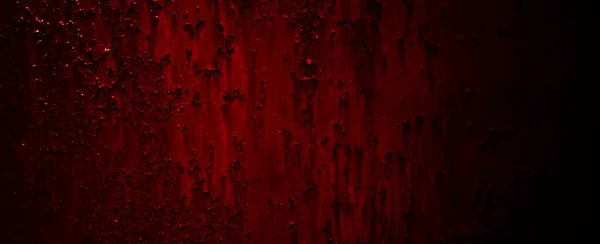 Текстура Стен Красной Глины Темно Красный Граненый Фон Текстура Horror — стоковое фото