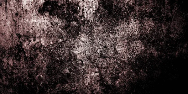 暗い月のみすぼらしい壁 セメントの怖い質感 — ストック写真