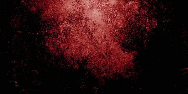 Fundo Horror Vermelho Preto Grunge Escuro Textura Vermelha Concreto — Fotografia de Stock