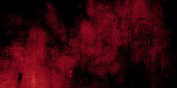 Fundo Horror Vermelho Preto Grunge Escuro Textura Vermelha Concreto — Fotografia de Stock