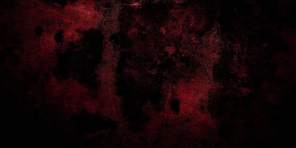 Kırmızı Siyah Korku Geçmişi Koyu Grunge Kırmızı Desen Beton — Stok fotoğraf