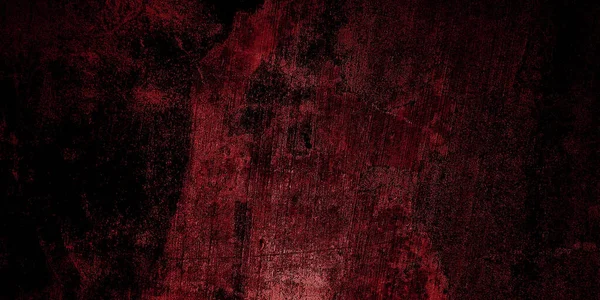 Czerwone Czarne Tło Horroru Ciemny Grunge Czerwony Tekstury Betonu — Zdjęcie stockowe