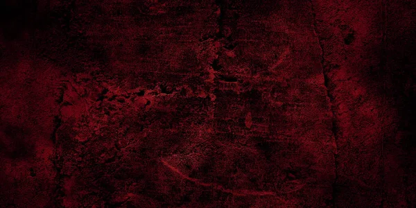 Kırmızı ve siyah korku geçmişi. Koyu grunge kırmızı desen beton