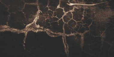 Kirli, eski çimento, bir sürü leke ve kir. Arka plan için harika.