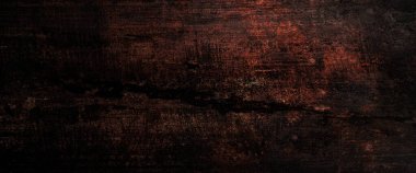 Koyu Grunge ve Tırmalanmış Duvar Arkaplan Dokusu