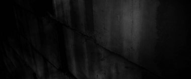 Korku Çimento dokusu. Korkunç bir geçmişi var. Duvar Betonu Yaşlı siyah