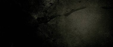 Korku Çimento dokusu. Korkunç bir geçmişi var. Duvar Betonu Yaşlı siyah