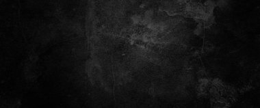 Korku Çimento dokusu. Korkunç bir geçmişi var. Duvar Betonu Yaşlı siyah