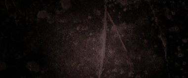 Korku Çimento dokusu. Korkunç bir geçmişi var. Duvar Betonu Yaşlı siyah