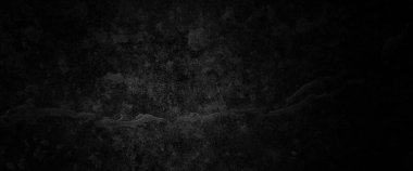 Korku Çimento dokusu. Korkunç bir geçmişi var. Duvar Betonu Yaşlı siyah