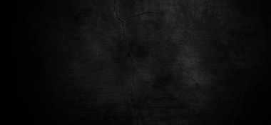 Koyu Grunge Çimento Arkaplanında çizikler, Korku Duvarı dokusu