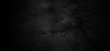 Koyu Grunge Çimento Arkaplanında çizikler, Korku Duvarı dokusu