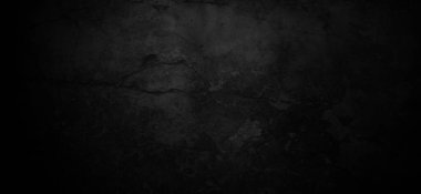 Koyu Grunge Çimento Arkaplanında çizikler, Korku Duvarı dokusu