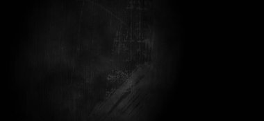 Koyu Grunge Çimento Arkaplanında çizikler, Korku Duvarı dokusu