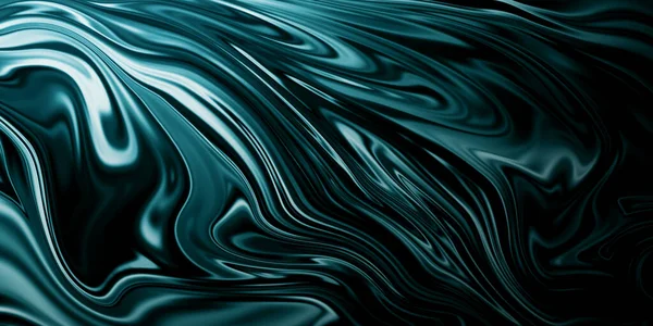 豪華な液体波抽象的な背景や波状の折り目グランジシルクの質感 エレガントな壁紙デザインの背景 — ストック写真