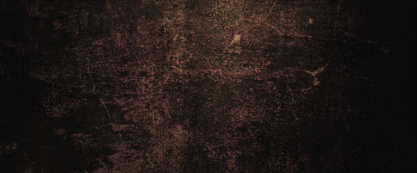Dark Grunge and Scratched Wall Background Texture