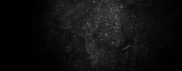 可怕的旧水泥裂缝非常适合万圣节主题背景 — 图库照片