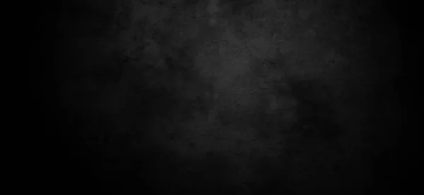 Темный Цементный Фон Шрамами Ужасающая Темная Текстура Стен — стоковое фото