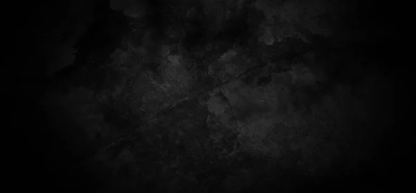 Sötét Grunge Cement Háttér Karcolások Horror Sötét Fal Textúra — Stock Fotó