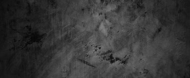 Arka plan için çimento dokusu. Beton duvarlar, zemin çizikleri, karanlık duvarlar, kara taş ya da tahta duvar