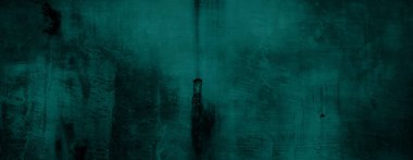 Arka plan için korkutucu renkli duvar dokusu. Koyu çimento ve füme poster..