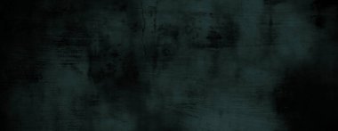 Arka plan için korkutucu renkli duvar dokusu. Koyu çimento ve füme poster..