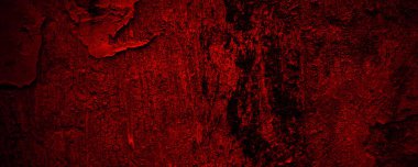 Korkunç kirli beton duvar.