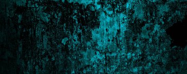 Korkunç kirli beton duvar.