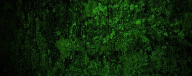 Korkunç kirli beton duvar.