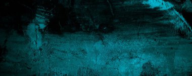 Korkunç kirli beton duvar.