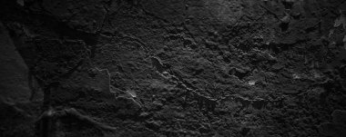 Arka plan için koyu gri çimento dokusu. Korkunç çimento