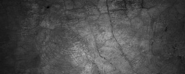 Arka plan için koyu gri çimento dokusu. Korkunç çimento