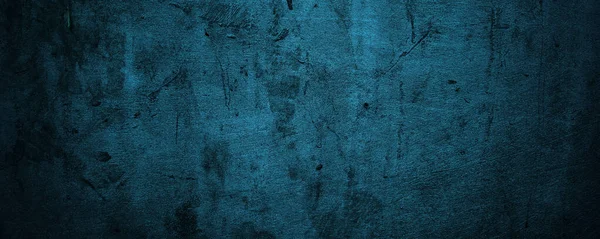Textura Cemento Azul Oscuro Para Fondo Cemento Aterrador — Foto de Stock