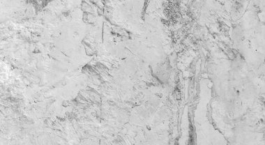 Gri beton duvar dokusu, beyaz alçılı duvar dokusu veya arka plan, dağınık sokak duvarı.