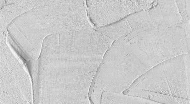 Gri beton duvar dokusu, beyaz alçılı duvar dokusu veya arka plan, dağınık sokak duvarı.