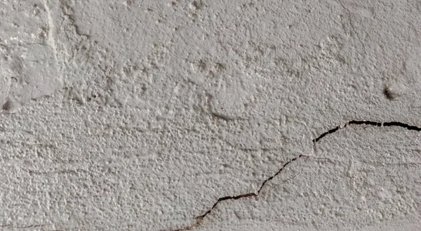 Gri beton duvar dokusu, beyaz alçılı duvar dokusu veya arka plan, dağınık sokak duvarı.